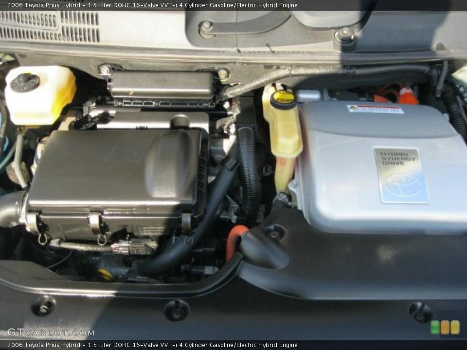 1.5 Liter DOHC 16-Valve VVT-i 4 Cylinder Gasoline/Electric Hybrid Engine for the 2006 Toyota Prius #39449682