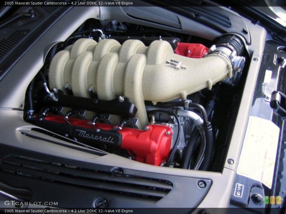 4.2 Liter DOHC 32-Valve V8 Engine for the 2005 Maserati Spyder #39449726