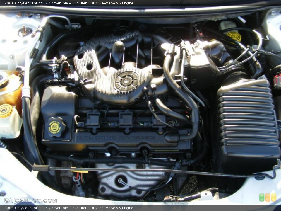 2.7 Liter DOHC 24-Valve V6 Engine for the 2004 Chrysler Sebring #39452062