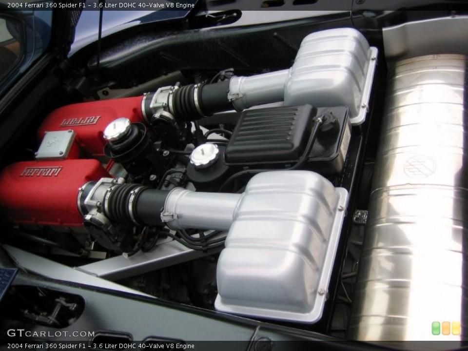 3.6 Liter DOHC 40-Valve V8 Engine for the 2004 Ferrari 360 #39452990