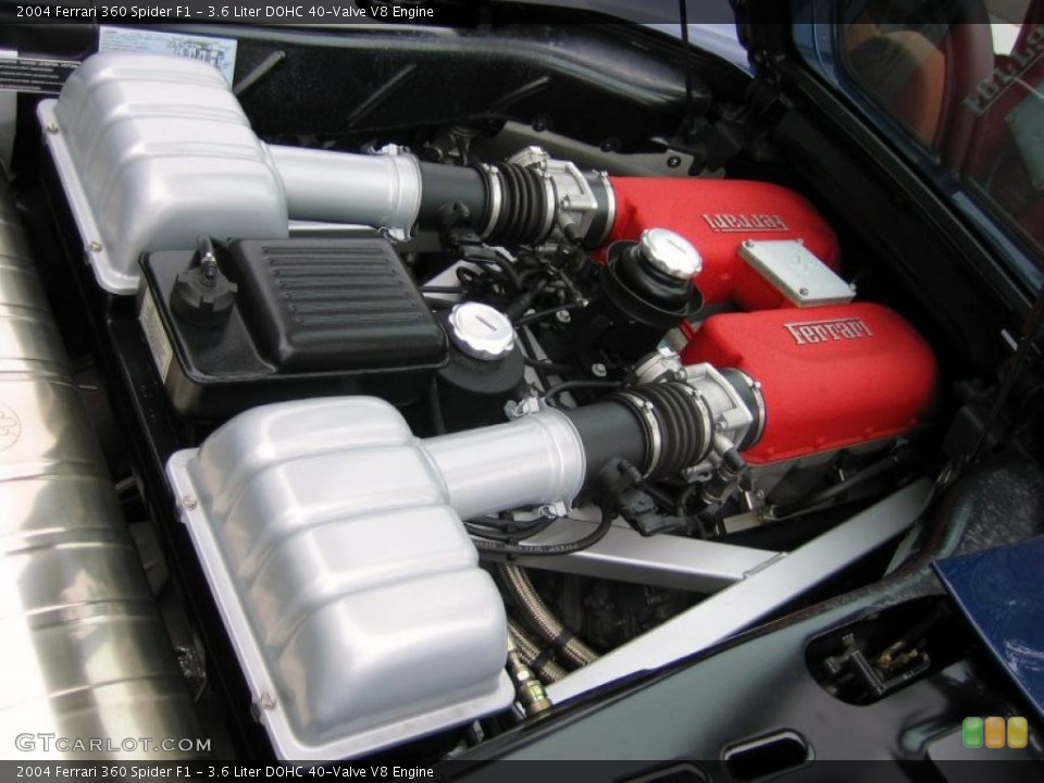 3.6 Liter DOHC 40-Valve V8 Engine for the 2004 Ferrari 360 #39453014