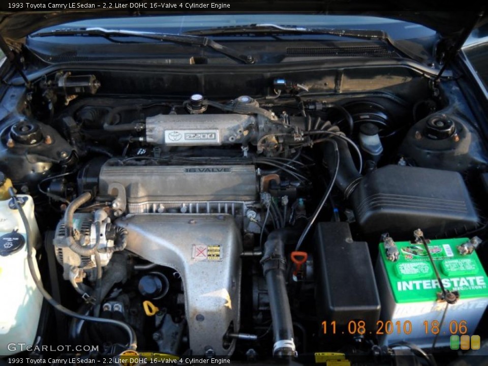 2.2 Liter DOHC 16-Valve 4 Cylinder Engine for the 1993 Toyota Camry #39456530
