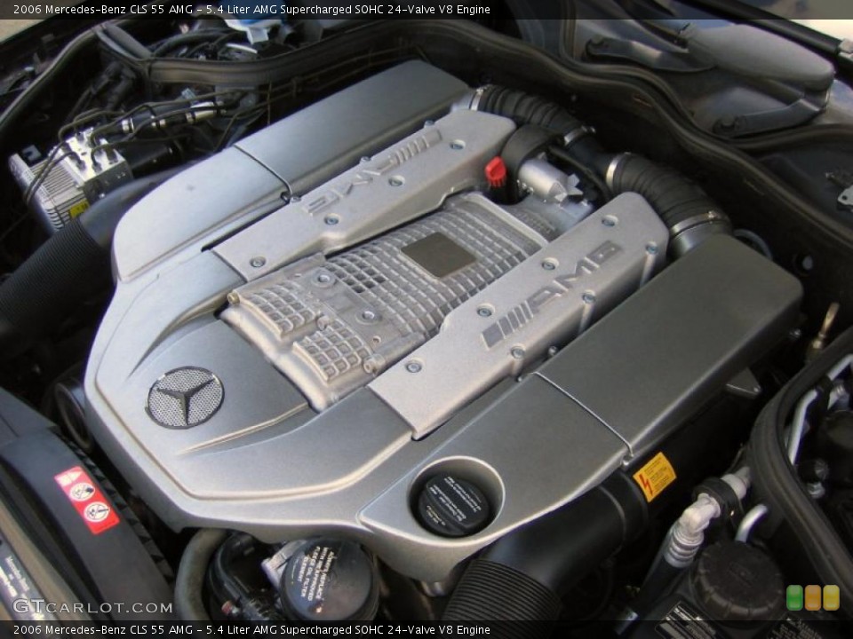 5.4 Liter AMG Supercharged SOHC 24-Valve V8 Engine for the 2006 Mercedes-Benz CLS #39458598
