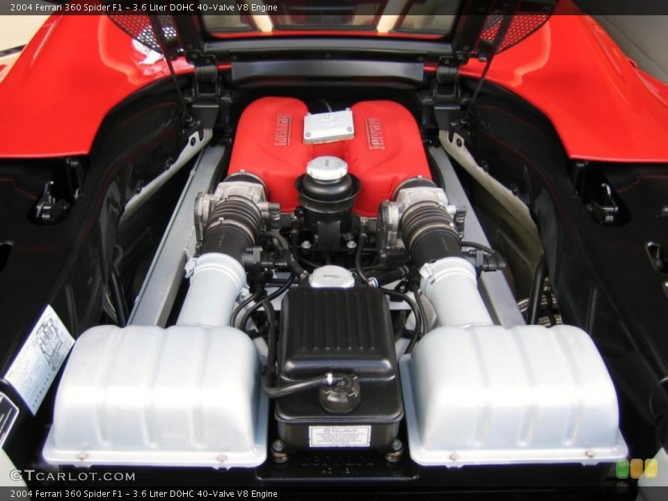 3.6 Liter DOHC 40-Valve V8 Engine for the 2004 Ferrari 360 #39459482