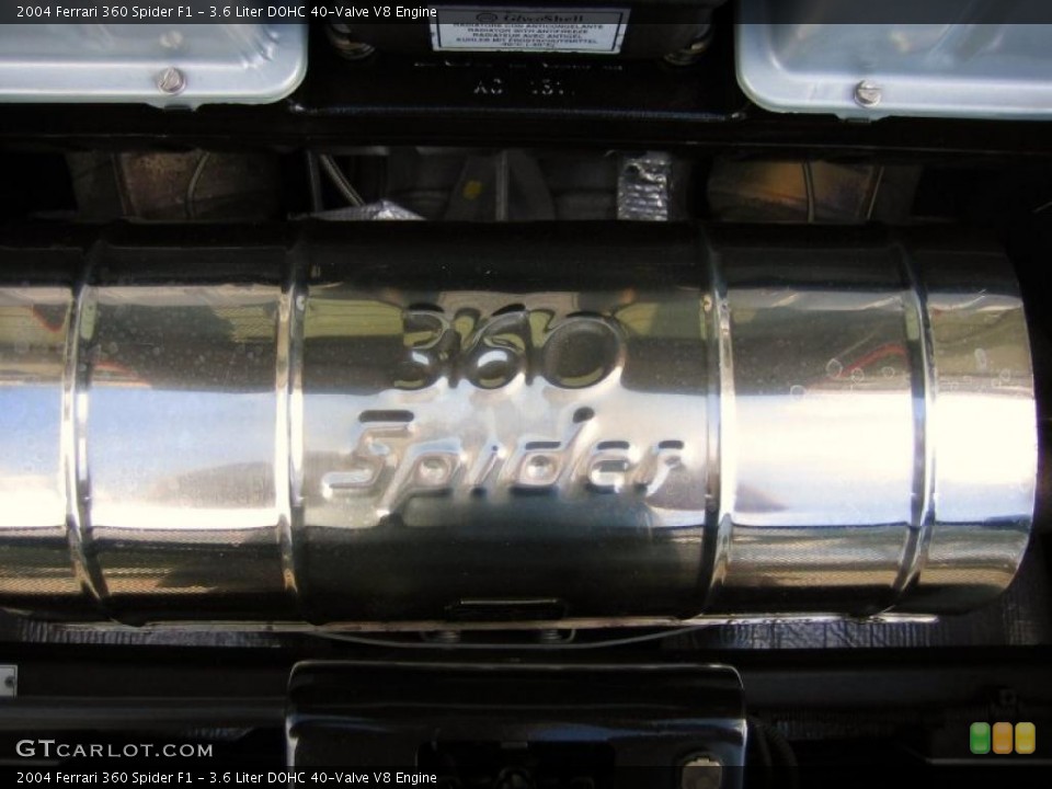 3.6 Liter DOHC 40-Valve V8 Engine for the 2004 Ferrari 360 #39459514