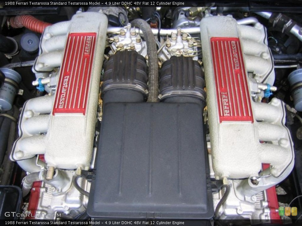 4.9 Liter DOHC 48V Flat 12 Cylinder Engine for the 1988 Ferrari Testarossa #39460278