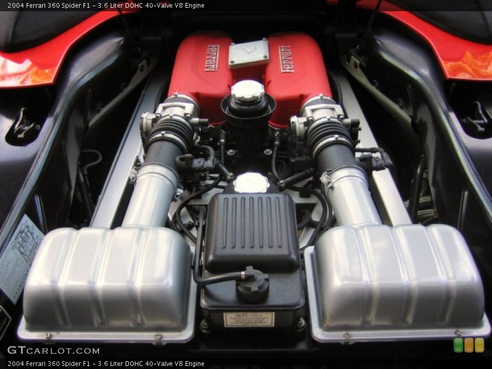 3.6 Liter DOHC 40-Valve V8 Engine for the 2004 Ferrari 360 #39461838