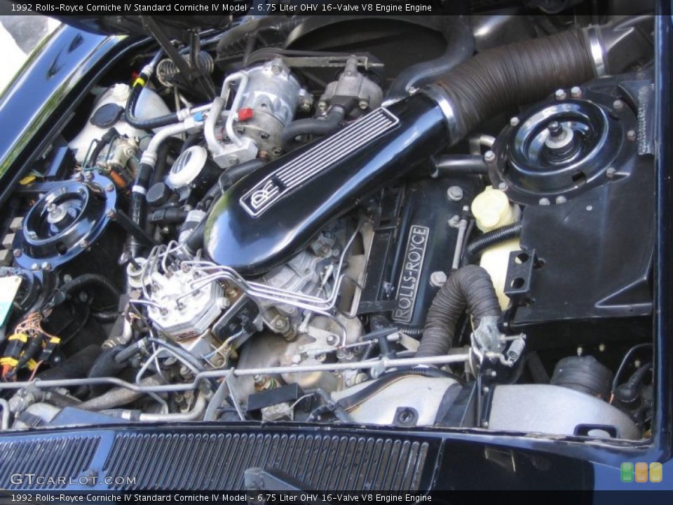 6.75 Liter OHV 16-Valve V8 Engine Engine for the 1992 Rolls-Royce Corniche IV #39463398