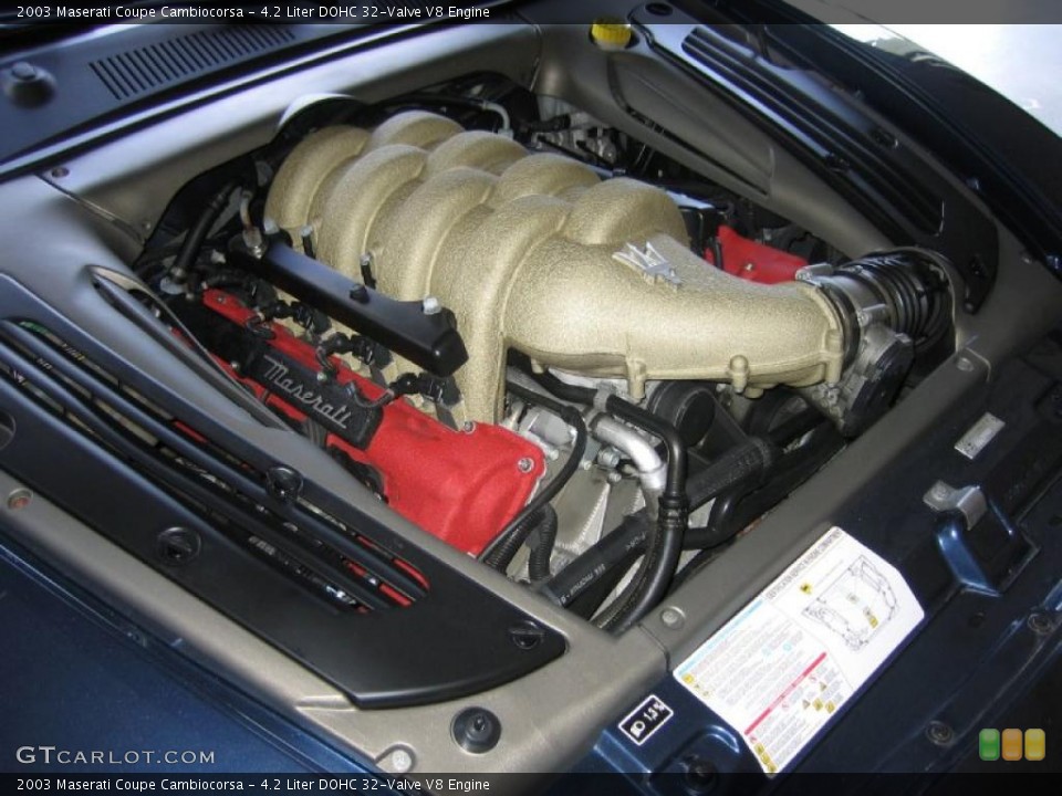 4.2 Liter DOHC 32-Valve V8 Engine for the 2003 Maserati Coupe #39464110