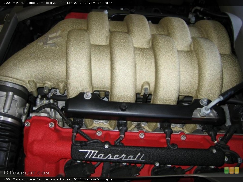 4.2 Liter DOHC 32-Valve V8 Engine for the 2003 Maserati Coupe #39464142