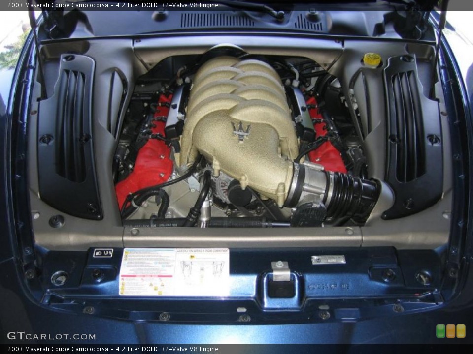 4.2 Liter DOHC 32-Valve V8 Engine for the 2003 Maserati Coupe #39464174