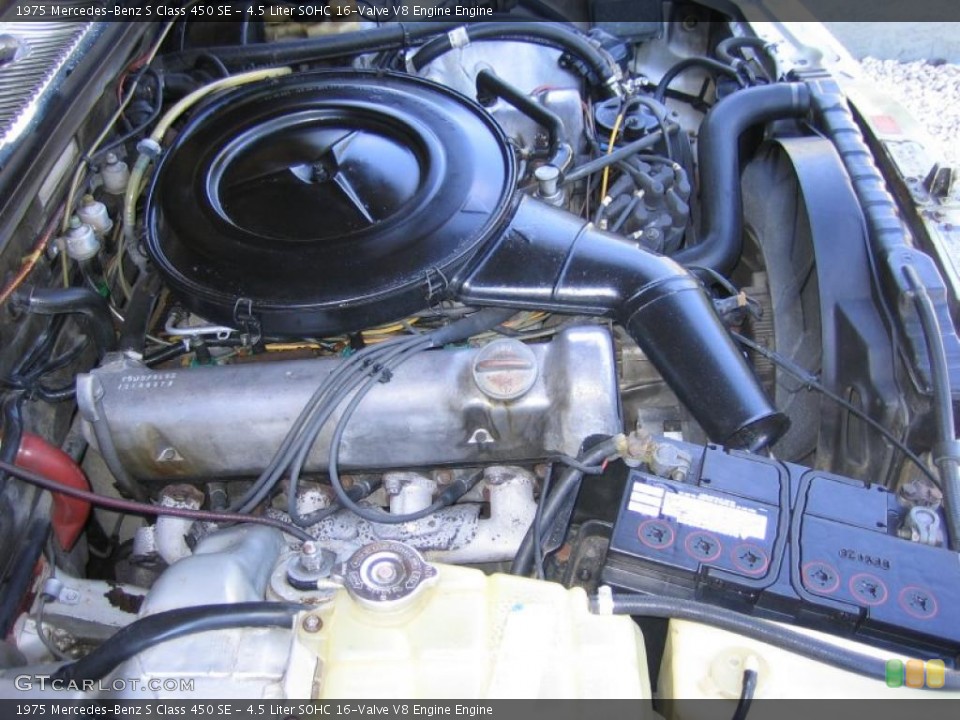 4.5 Liter SOHC 16-Valve V8 Engine Engine for the 1975 Mercedes-Benz S Class #39468438
