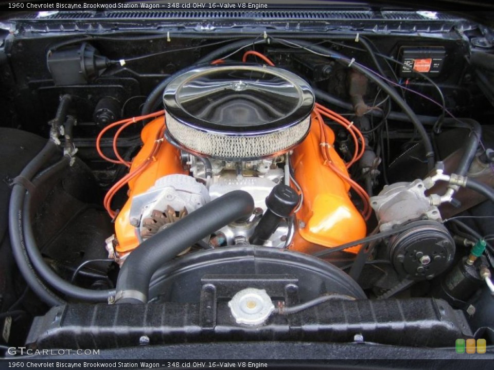 348 cid OHV 16-Valve V8 Engine for the 1960 Chevrolet Biscayne #39469262