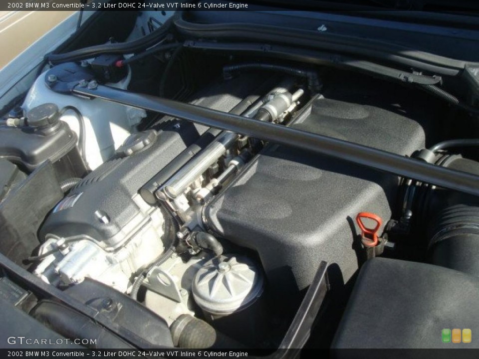 3.2 Liter DOHC 24-Valve VVT Inline 6 Cylinder Engine for the 2002 BMW M3 #39472818