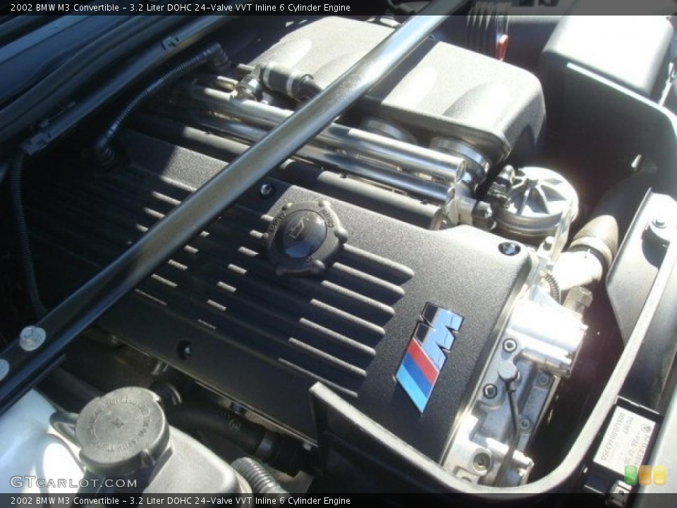 3.2 Liter DOHC 24-Valve VVT Inline 6 Cylinder Engine for the 2002 BMW M3 #39472834
