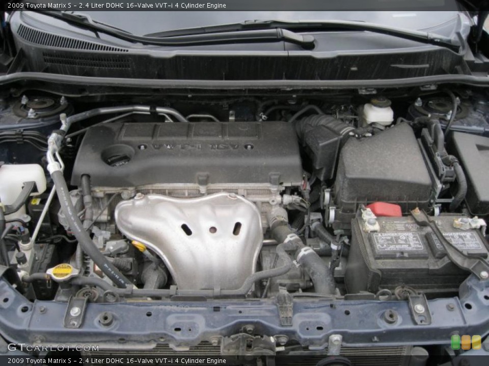 2.4 Liter DOHC 16-Valve VVT-i 4 Cylinder Engine for the 2009 Toyota Matrix #39480954
