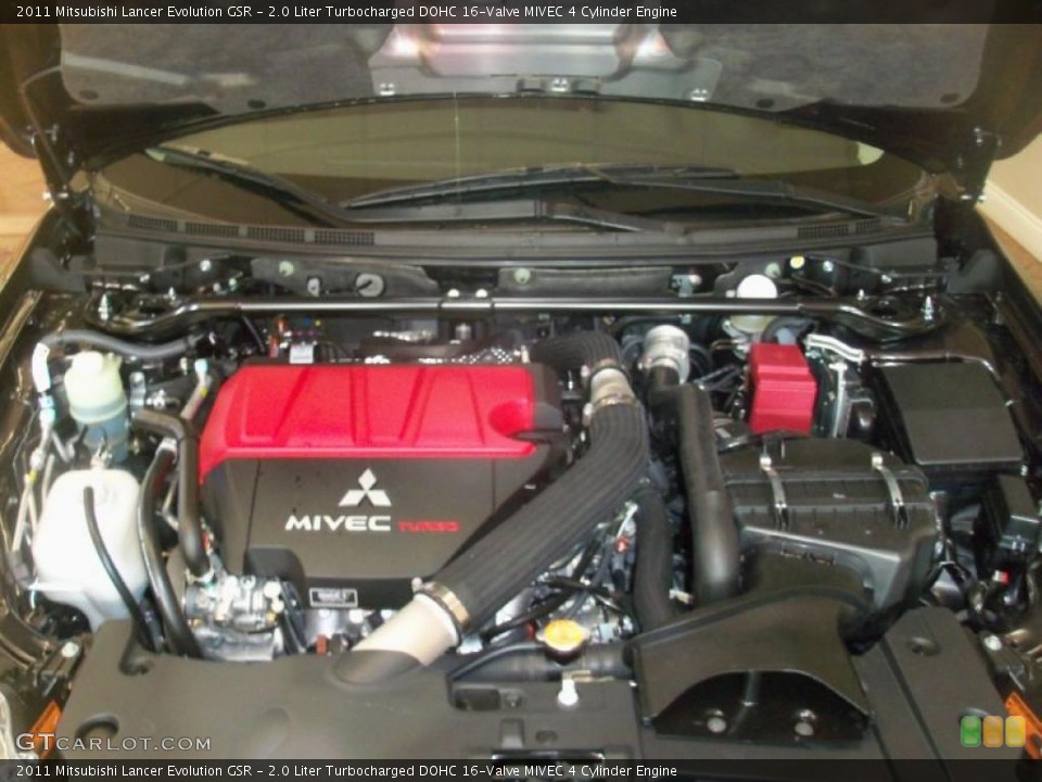 2.0 Liter Turbocharged DOHC 16-Valve MIVEC 4 Cylinder Engine for the 2011 Mitsubishi Lancer Evolution #39483425