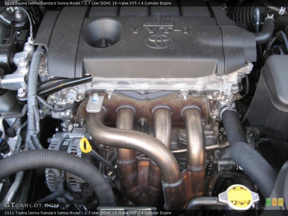 2.7 Liter DOHC 16-Valve VVT-i 4 Cylinder Engine for the 2011 Toyota Sienna #39485249