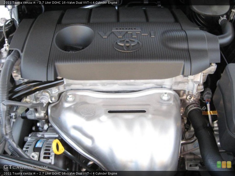 2.7 Liter DOHC 16-Valve Dual VVT-i 4 Cylinder Engine for the 2011 Toyota Venza #39485497