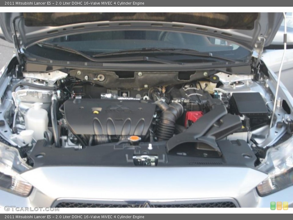 2.0 Liter DOHC 16-Valve MIVEC 4 Cylinder Engine for the 2011 Mitsubishi Lancer #39493532