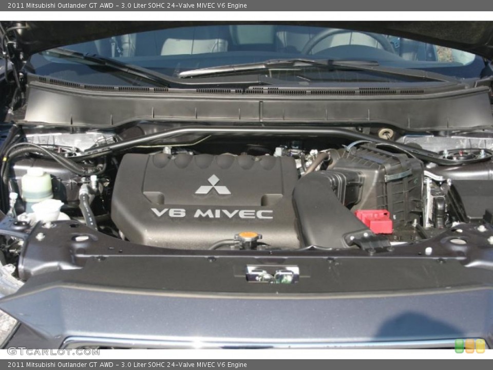 3.0 Liter SOHC 24-Valve MIVEC V6 Engine for the 2011 Mitsubishi Outlander #39494724