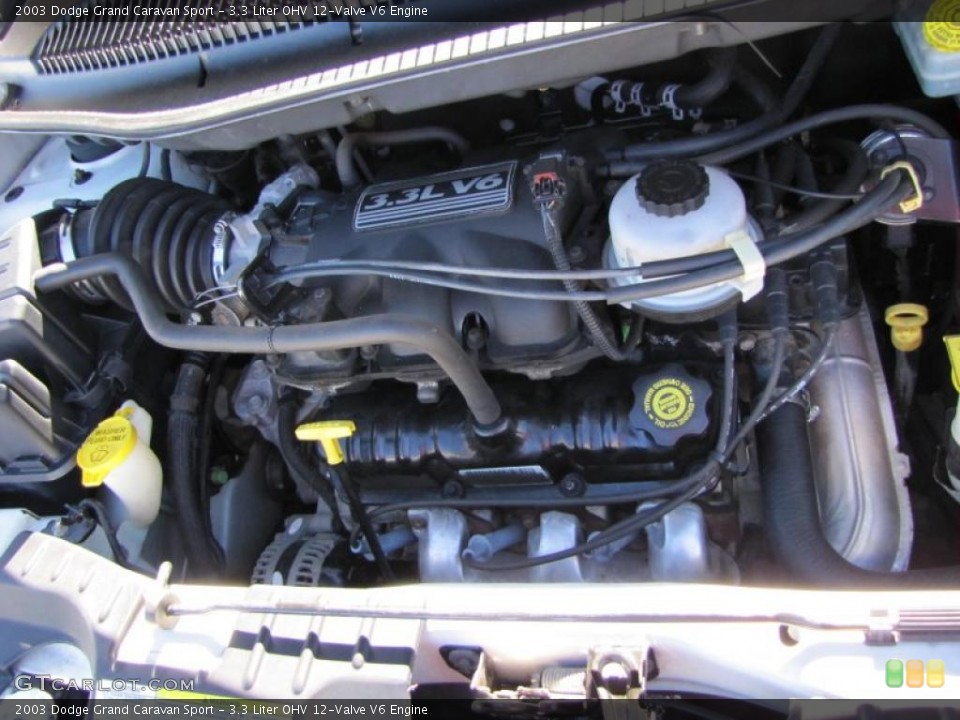 3.3 Liter OHV 12-Valve V6 Engine for the 2003 Dodge Grand Caravan #39496292