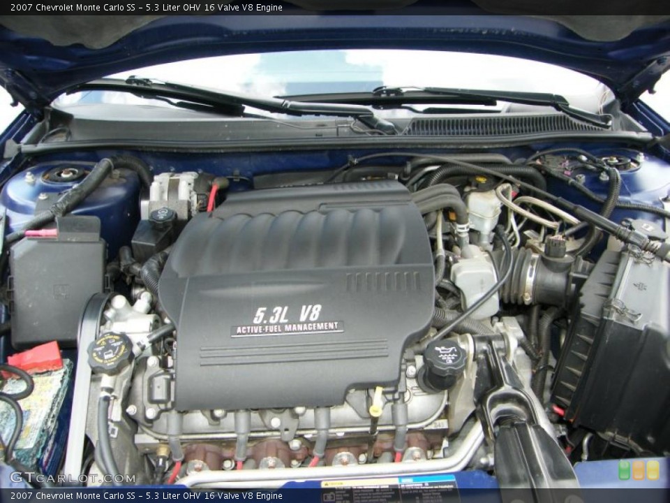 5.3 Liter OHV 16 Valve V8 Engine for the 2007 Chevrolet Monte Carlo #39498753