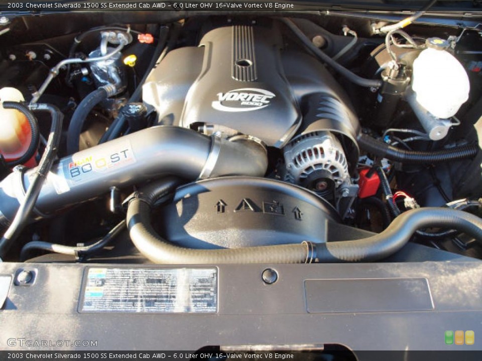 6.0 Liter OHV 16-Valve Vortec V8 Engine for the 2003 Chevrolet Silverado 1500 #39505332