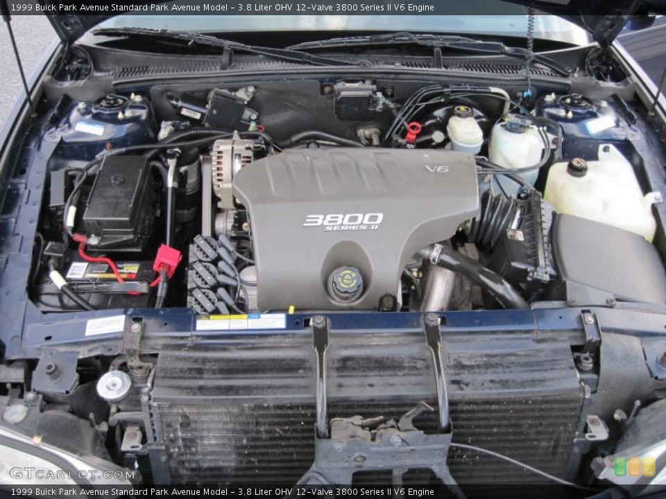 3.8 Liter OHV 12-Valve 3800 Series II V6 Engine for the 1999 Buick Park Avenue #39510192