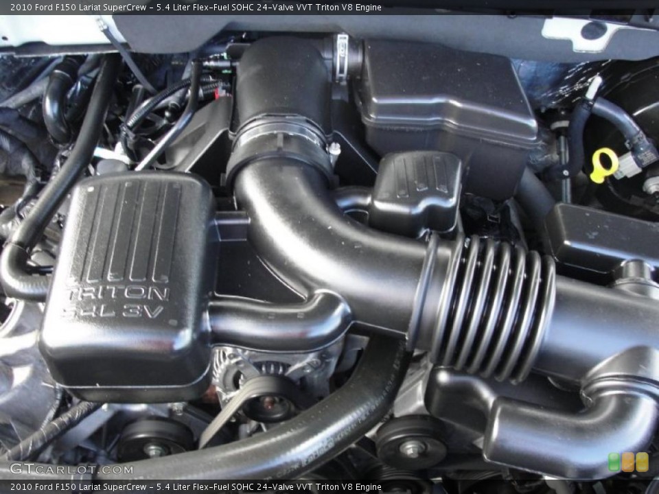 5.4 Liter Flex-Fuel SOHC 24-Valve VVT Triton V8 Engine for the 2010 Ford F150 #39512376