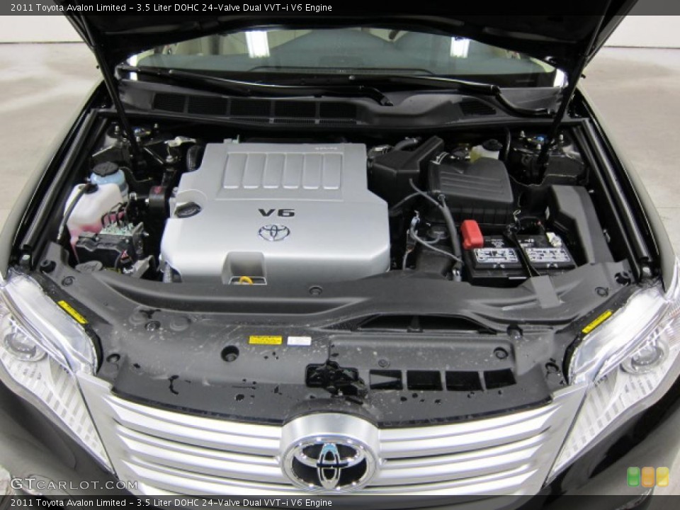 3.5 Liter DOHC 24-Valve Dual VVT-i V6 Engine for the 2011 Toyota Avalon #39512588