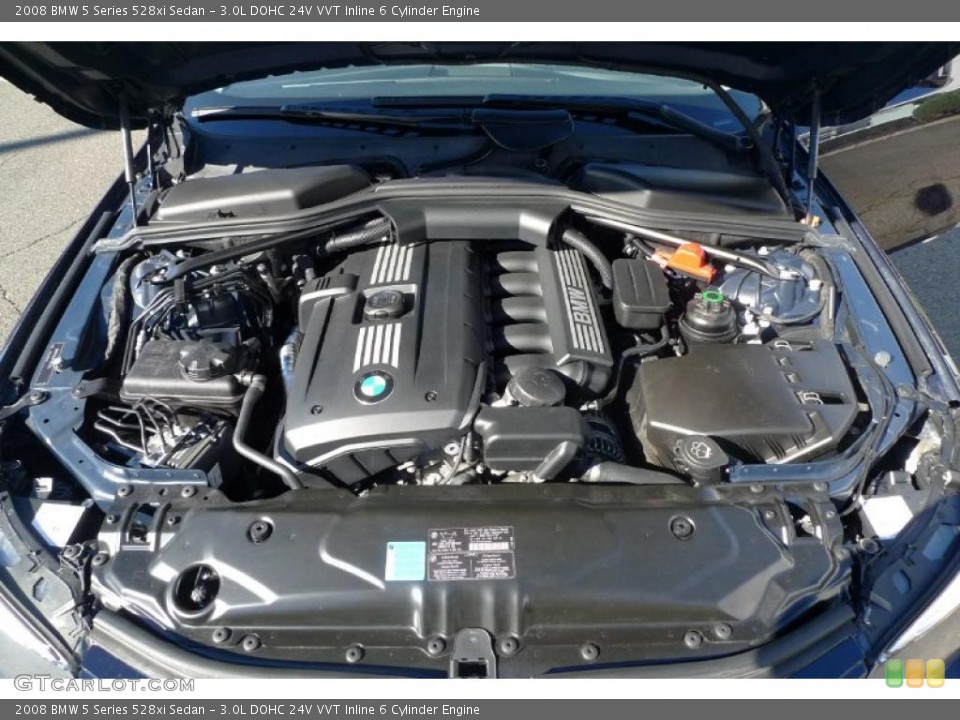 3.0L DOHC 24V VVT Inline 6 Cylinder Engine for the 2008 BMW 5 Series #39524522