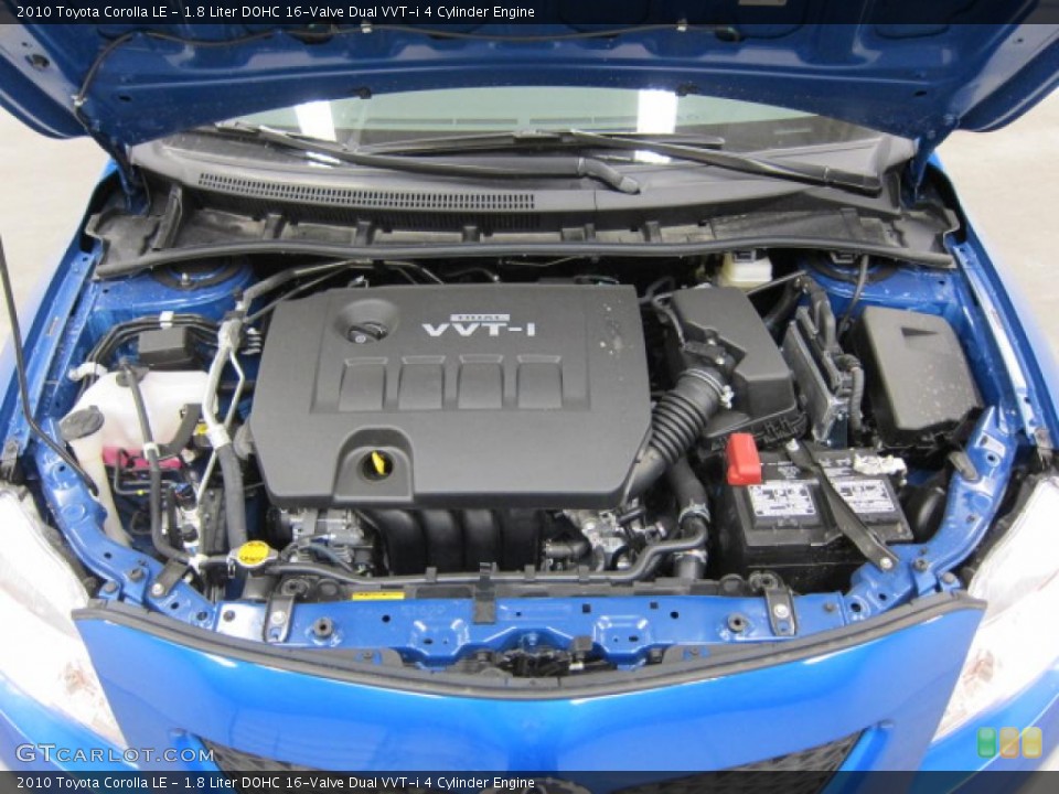 1.8 Liter DOHC 16-Valve Dual VVT-i 4 Cylinder Engine for the 2010 Toyota Corolla #39532281