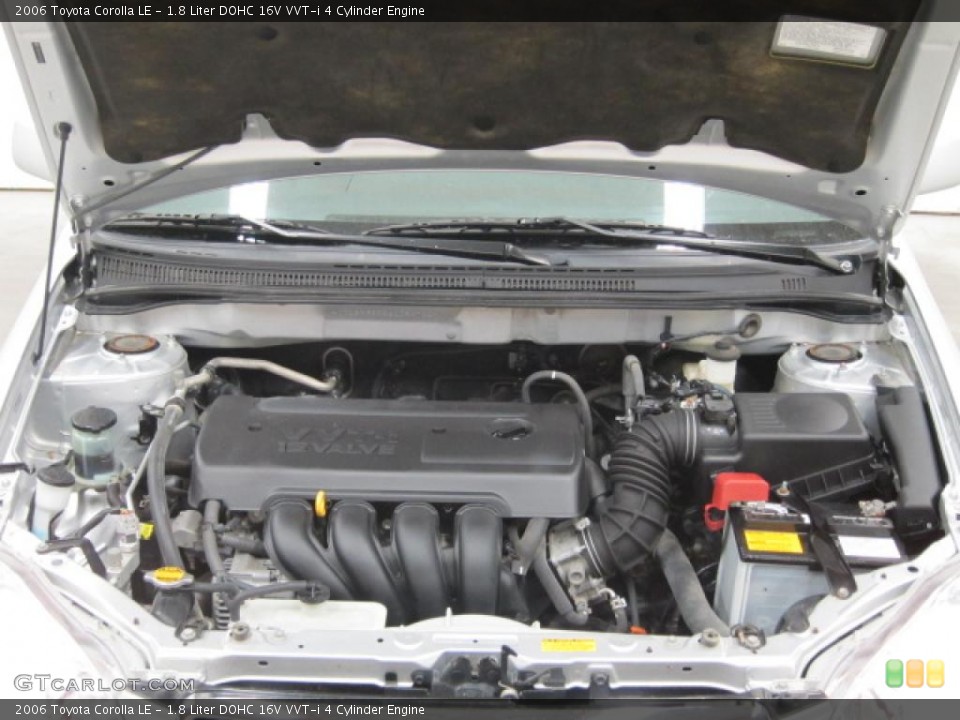 1.8 Liter DOHC 16V VVT-i 4 Cylinder Engine for the 2006 Toyota Corolla #39536081