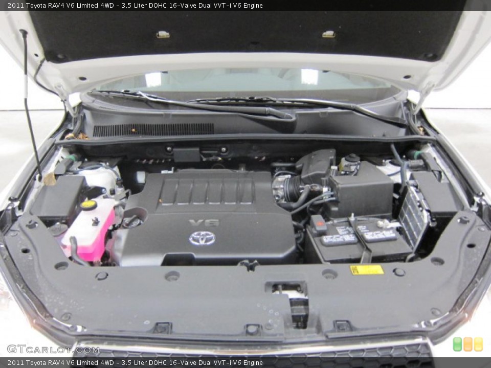 3.5 Liter DOHC 16-Valve Dual VVT-i V6 Engine for the 2011 Toyota RAV4 #39538530