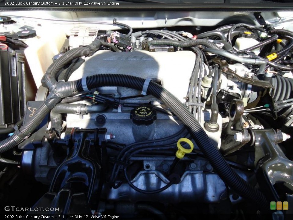 3.1 Liter OHV 12-Valve V6 Engine for the 2002 Buick Century #39548758