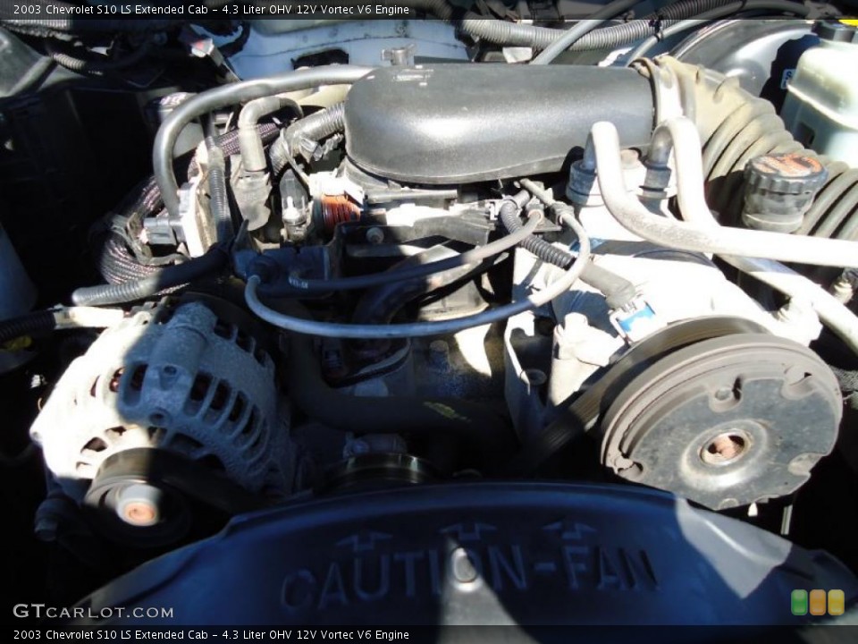 4.3 Liter OHV 12V Vortec V6 Engine for the 2003 Chevrolet S10 #39551726