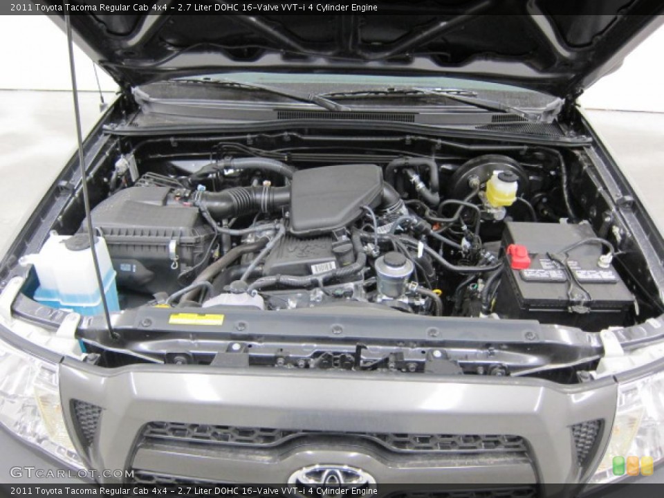 2.7 Liter DOHC 16-Valve VVT-i 4 Cylinder Engine for the 2011 Toyota Tacoma #39553887
