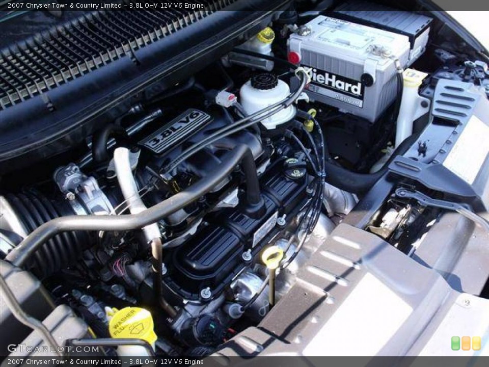 3.8L OHV 12V V6 Engine for the 2007 Chrysler Town & Country #39576973