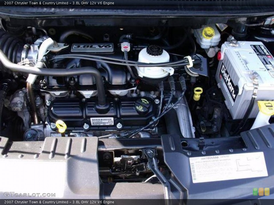 3.8L OHV 12V V6 Engine for the 2007 Chrysler Town & Country #39576989