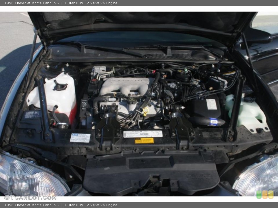 3.1 Liter OHV 12 Valve V6 Engine for the 1998 Chevrolet Monte Carlo #39583077
