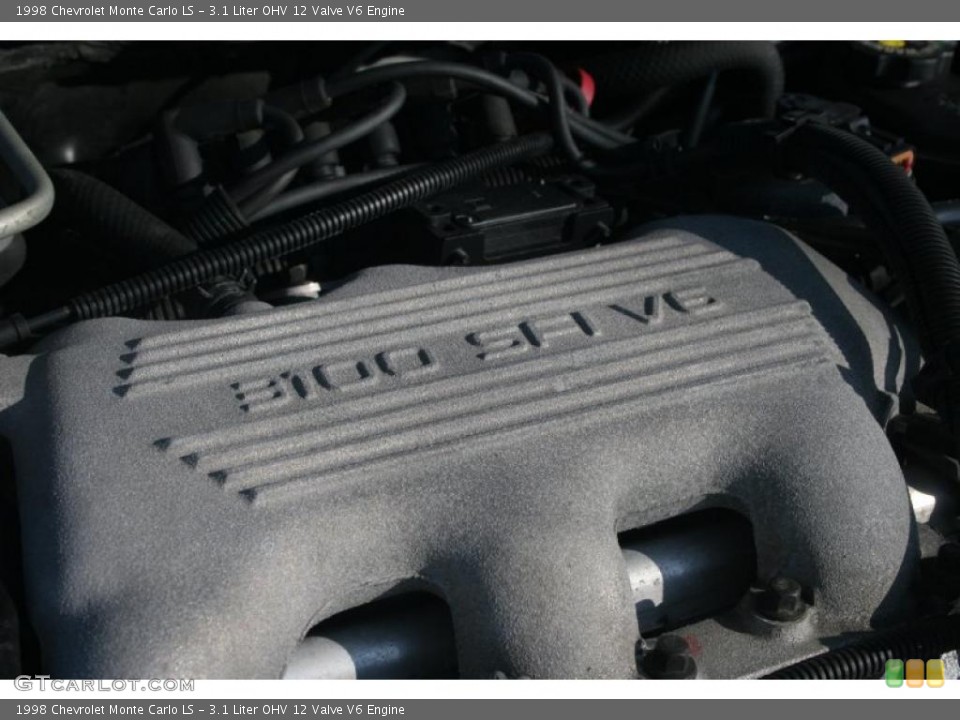 3.1 Liter OHV 12 Valve V6 Engine for the 1998 Chevrolet Monte Carlo #39583093