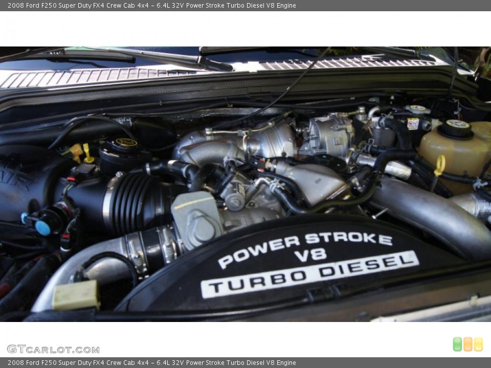 6.4L 32V Power Stroke Turbo Diesel V8 Engine for the 2008 Ford F250 Super Duty #39583513