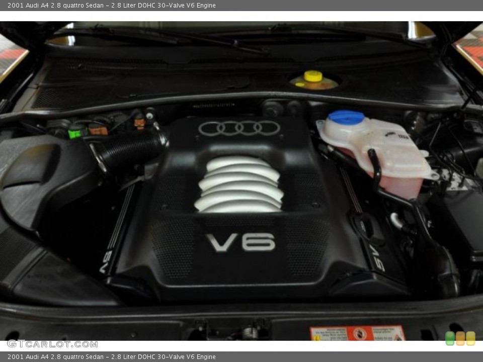 2.8 Liter DOHC 30-Valve V6 Engine for the 2001 Audi A4 #39584701