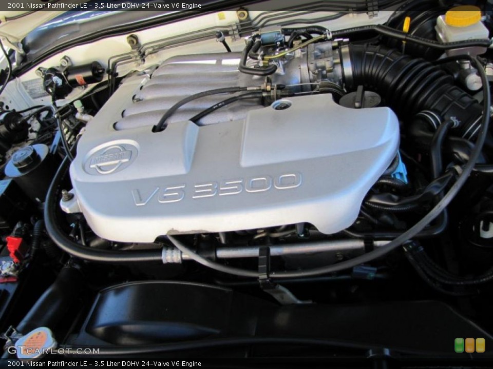 3.5 Liter DOHV 24-Valve V6 Engine for the 2001 Nissan Pathfinder #39592781