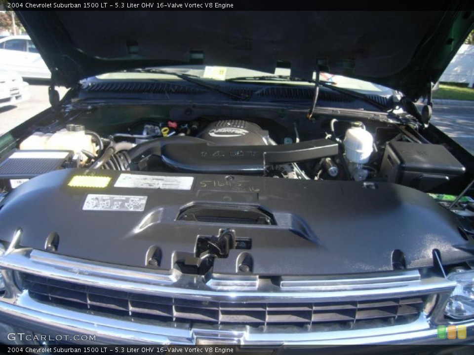 5.3 Liter OHV 16-Valve Vortec V8 Engine for the 2004 Chevrolet Suburban #39593467