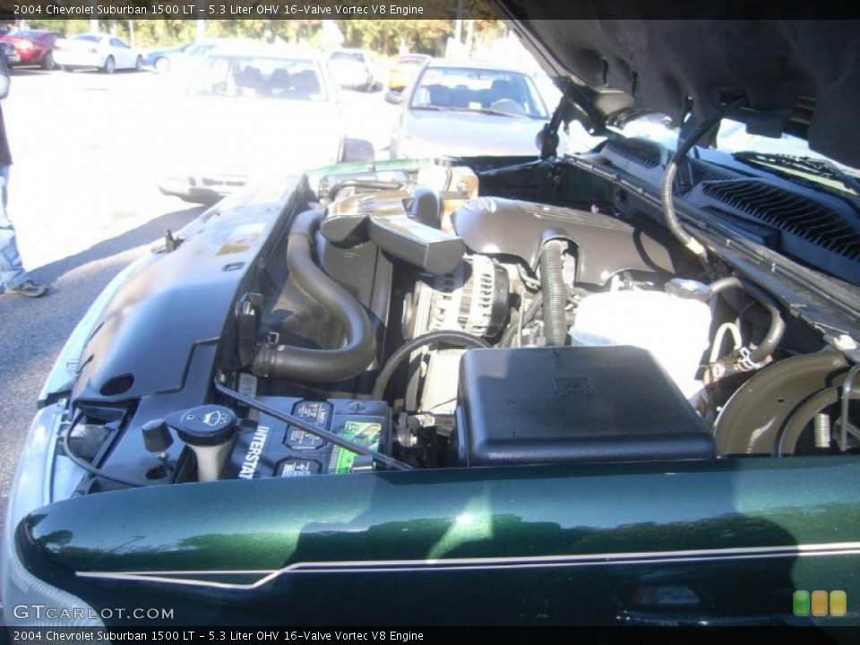5.3 Liter OHV 16-Valve Vortec V8 Engine for the 2004 Chevrolet Suburban #39593479