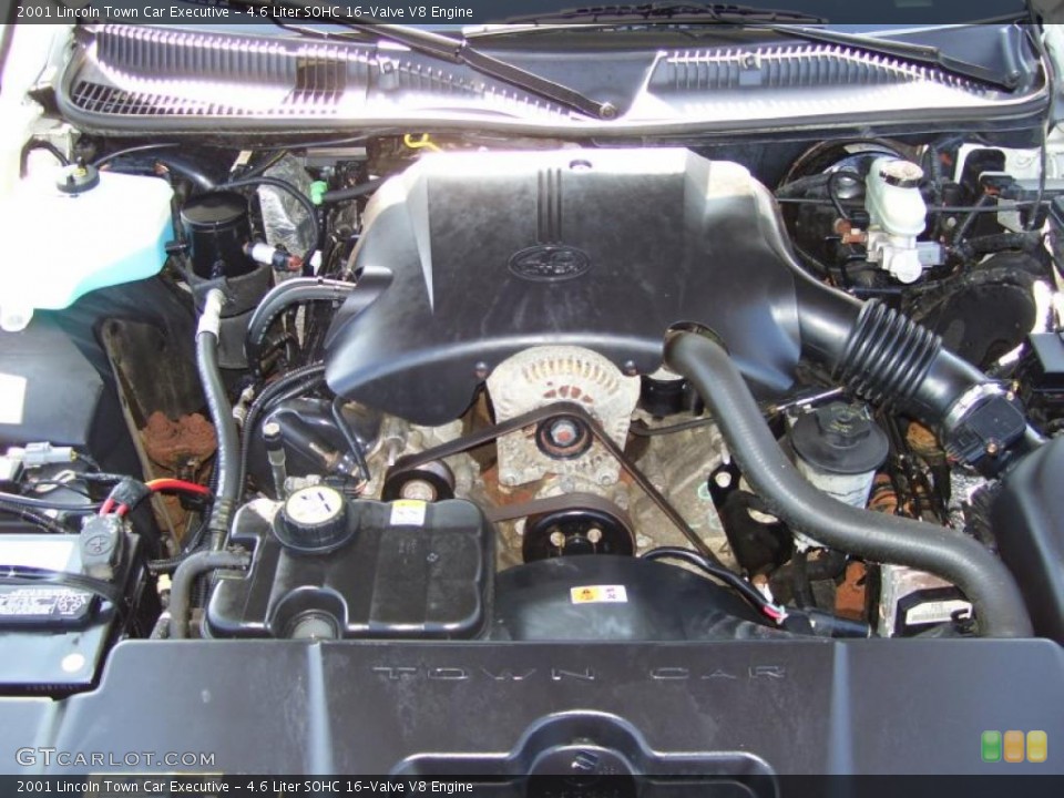 4.6 Liter SOHC 16-Valve V8 Engine for the 2001 Lincoln Town Car #39594023