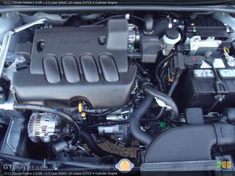 2.5 Liter DOHC 16-Valve CVTCS 4 Cylinder Engine for the 2011 Nissan Sentra #39599541
