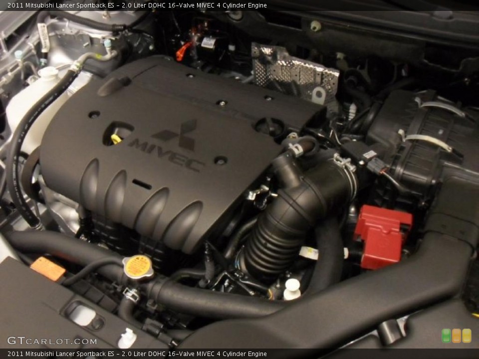 2.0 Liter DOHC 16-Valve MIVEC 4 Cylinder Engine for the 2011 Mitsubishi Lancer #39608925
